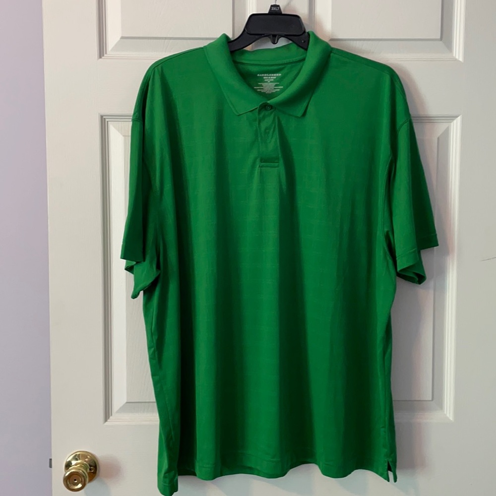 3XL Green Polo - Big Men's